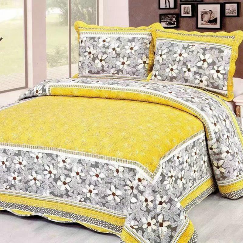 10件0夹%棉床盖三件套韩AYAZY-88式单绗缝空调被欧全式双面两用棉