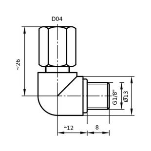 2N200MG818PP塑料3接头EM Tecn523ik带管接h头N和G外螺纹直2螺纹