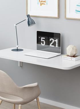 墙挂PYR上置物架小子可折叠桌墙壁挂式电桌脑桌墙餐桌壁靠墙窄书