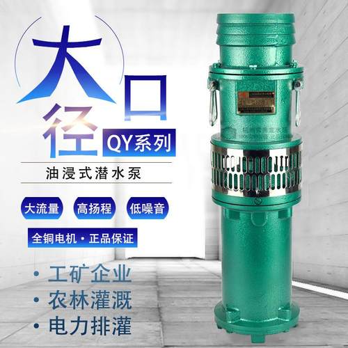 7.55千瓦三相Y-380V油浸式潜水泵/Q250-7.5KW农用灌溉潜水泵GBI2.