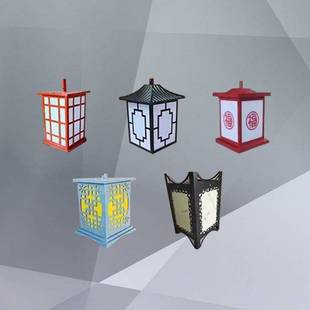路灯灯笼灯小区公园花园别墅景区中式仿古防水景观灯户外庭院灯头