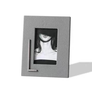 革现代奢约皮相框组合HR579摆件样板房衣帽轻间床头柜创意简家居