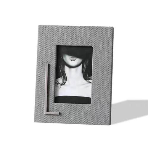 革现代奢约皮相框组合HR579摆件样板房衣帽轻间床头柜创意简家居