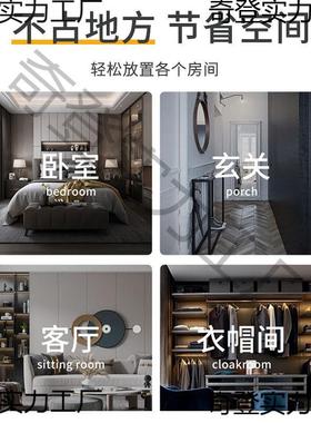 洞式洞板收纳墙洞玄关展板穿衣隐藏式隐形镜OGG镜玄关欧暗藏洞挂