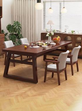 Mlo出租房饭椅桌大桌板桌餐饮商用椅组合快餐桌洽JJB谈家用桌长桌