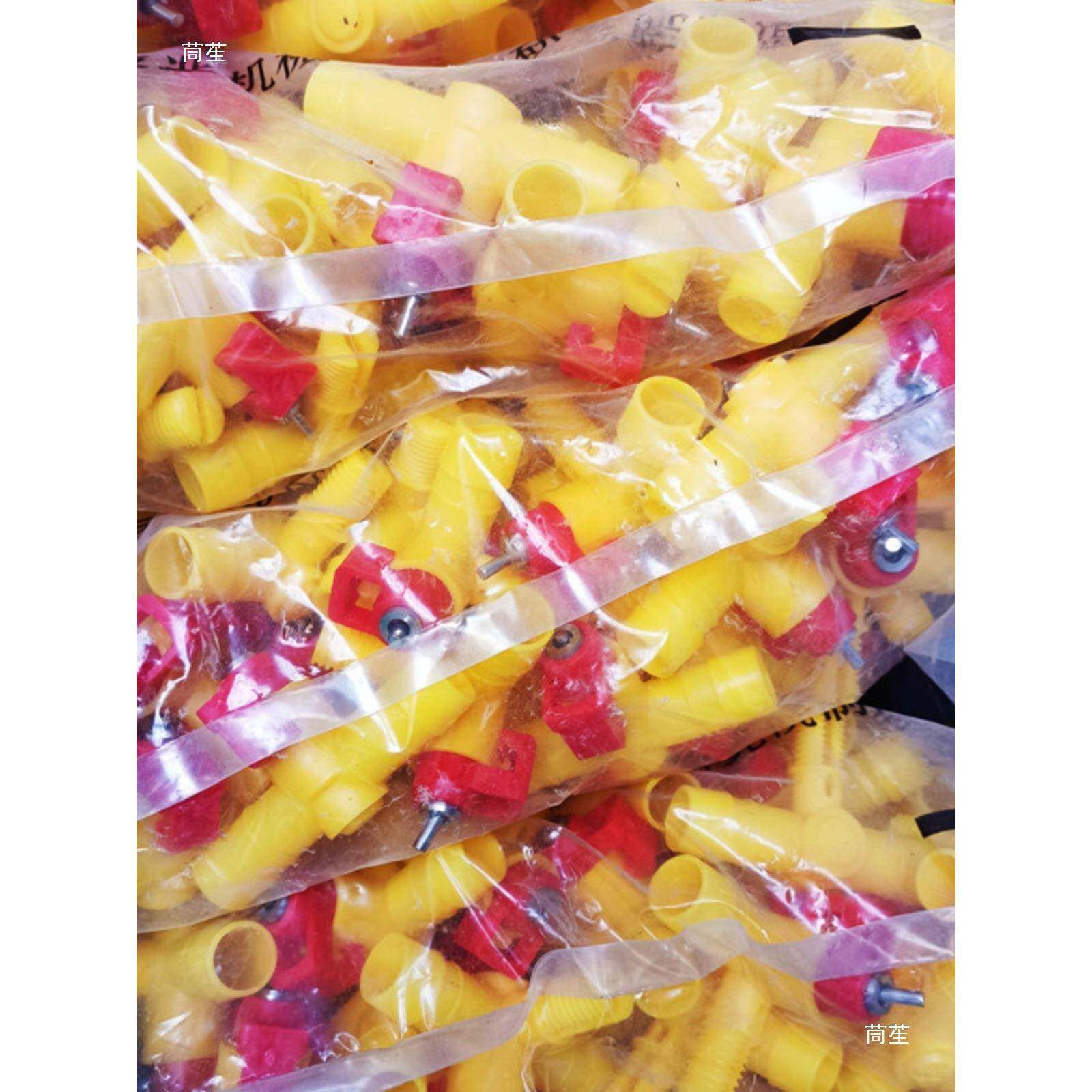 JOD蛋鸡弹簧鸡雏球鸡硬管六分卡子饮水软管三器通肉钢鸭子饮水嘴