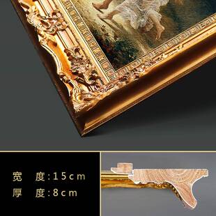 欧式人物油画亚当与夏娃名画人体艺术裸美女玄关油画过道卧室挂画