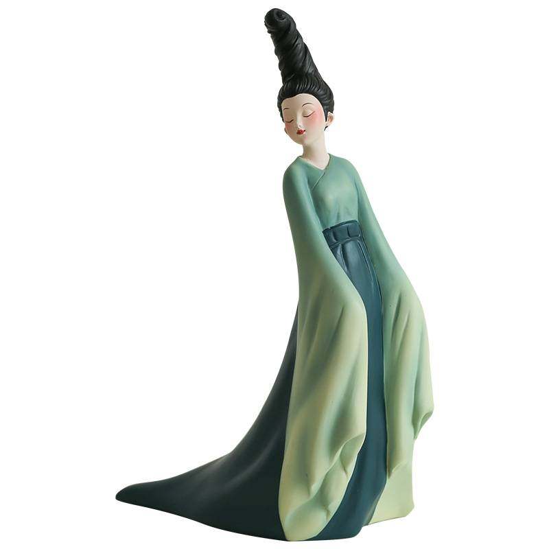 茶桌摆件新中式只此青绿轻奢艺术品电视柜摆件客厅酒柜家居装饰品,玩具/童车/益智/积木/模型,垂直悬浮玩具,淘宝优惠券,粉丝福利购,淘宝优惠卷