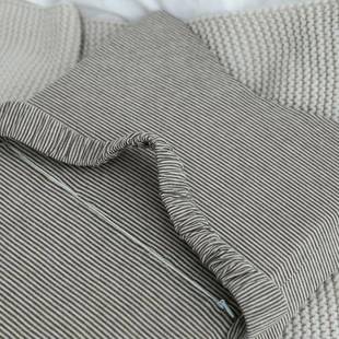 日系条F76STTS7纹记棉发腰靠垫办公室沙靠忆垫汽车座椅垫护腰孕妇