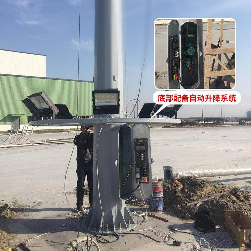 高杆灯1米PGE2足0米30米球场5篮球场中杆灯市政工程升降LED灯路厂