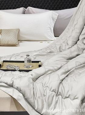 aIIF类母婴级丝赛棉大豆纤天维被被春秋恒温加厚冬被莱尔