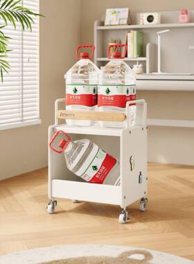 书包物架F995S87M多层可移动推车包收纳小架卧置室带轮书家用金属