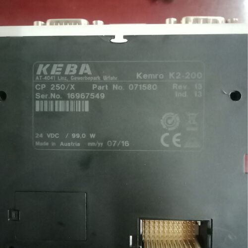 维修布勒压铸机科霸控制器 KEBA K2-200 CP250/X