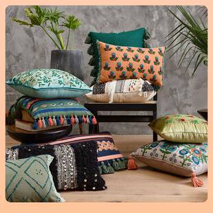 ?美式古抱枕沙客厅靠靠垫枕套床头腰枕F76MTM9J午睡趴波发西米亚