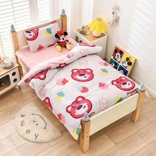 E4C被A类棉幼儿园纯子三件套宝入宝园儿童午睡HidRSKNh被褥全套婴