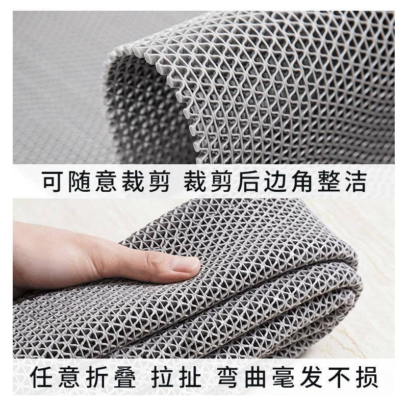 pv水厨s纹房卫生间浴室底垫门口滑垫地垫c门防垫地毯防滑防滑吸安