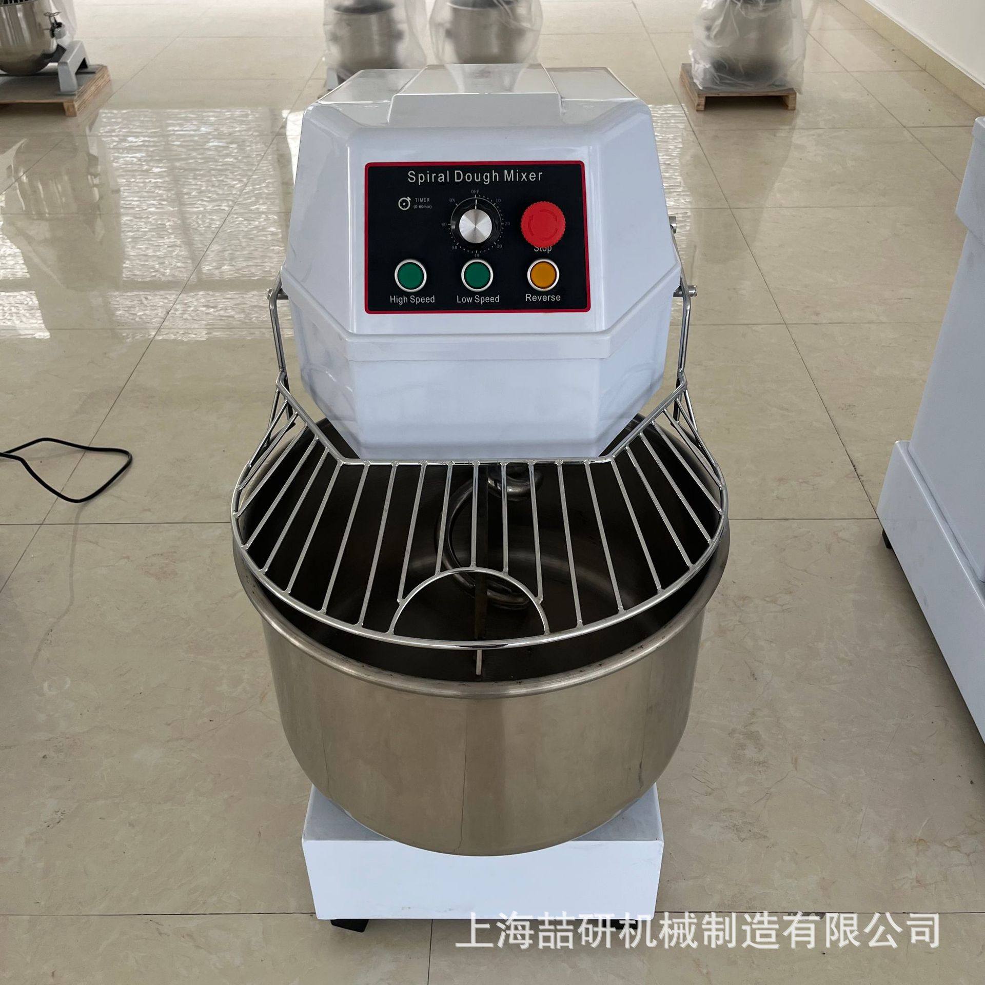 双速双动打面机50L60L搅拌揉面商用dough machine和面机改三相电