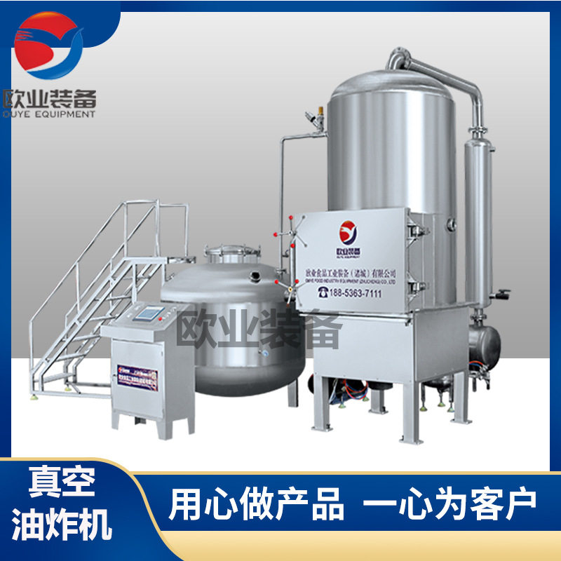 低温真空油炸机果蔬脆片油炸设备全自动VF小鱼仔真空油炸机厂家