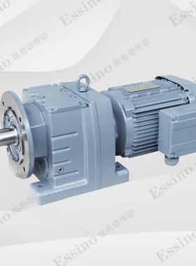 同轴式斜轮多R系列减速机一体UEL式减电机可搭配伺齿服等速种电机
