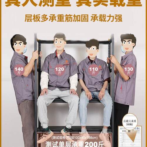 家用货架家多层置物25架快递超商用仓架子落地储用阳台杂物储物市