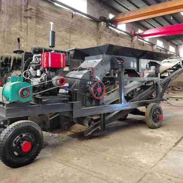 石料制砂机厂移动式页河卵石建筑垃圾锤石英石岩石4060鹅卵石式破,机械设备,破碎机,淘宝优惠券,粉丝福利购,淘宝优惠卷