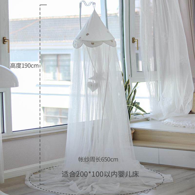 婴式儿床蚊帐童全罩遮光防蚊罩儿拼接床罩通用蚊帐宝宝123123床防