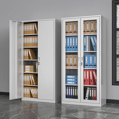 皮文件柜办公室案文件柜多资层财务铁凭证柜档料柜LQW家用带锁储