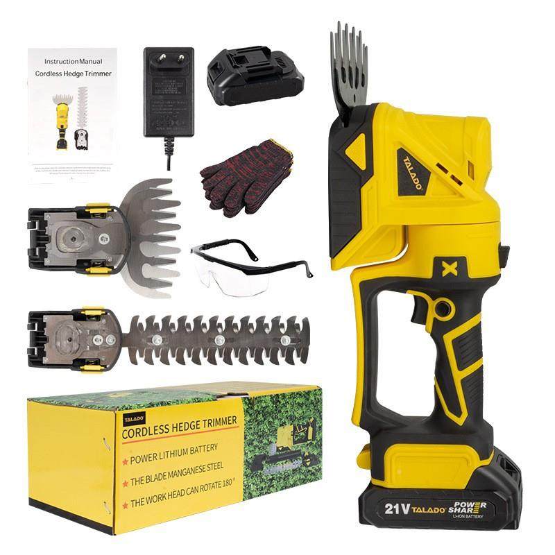 FND用型无线充电式两剪草机锂电绿篱机园林绿化剪木手动草树坪修