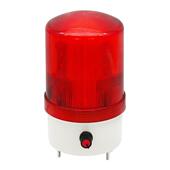 声光报警器LED旋转警示灯NY 90J声音大小可调可控报警指示灯220v