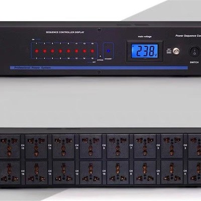 DBX SR-328 电源时序器/3016/V顺序器 8路 10路 16路 电源控制器