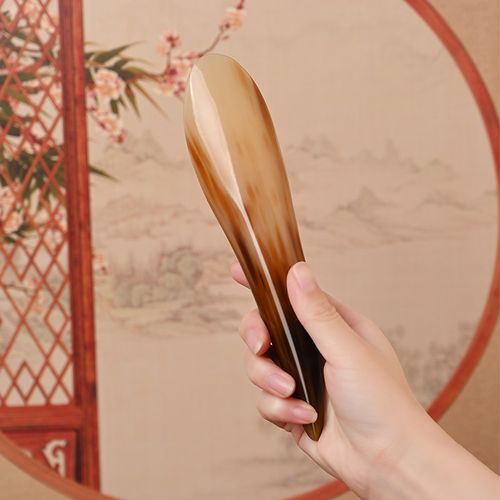 天然牛角刮痧板刮痧筒全身通用大号刮痧牛角刮痧工具肩背颈椎