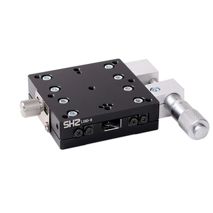 XY轴位移平台手动微调工作LX40LY60 90精密光学移动十字滑台 LZ80