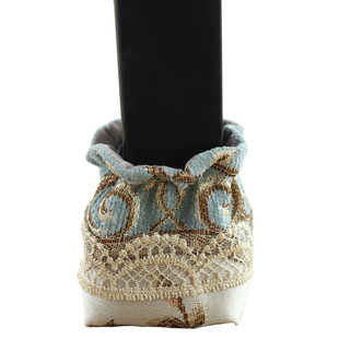 欧式 椅子脚套餐桌保护套布艺脚垫静音耐磨茶几家用桌椅脚套套装