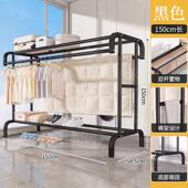 晾衣架落地式 加粗加厚简易晾衣架室内外挂衣架阳台家用室外晾衣架