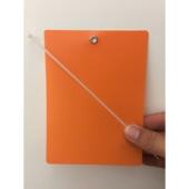 塑料扎带标签 15植物藤植挂牌 空白卡片 防水大号11 圆角物流吊牌