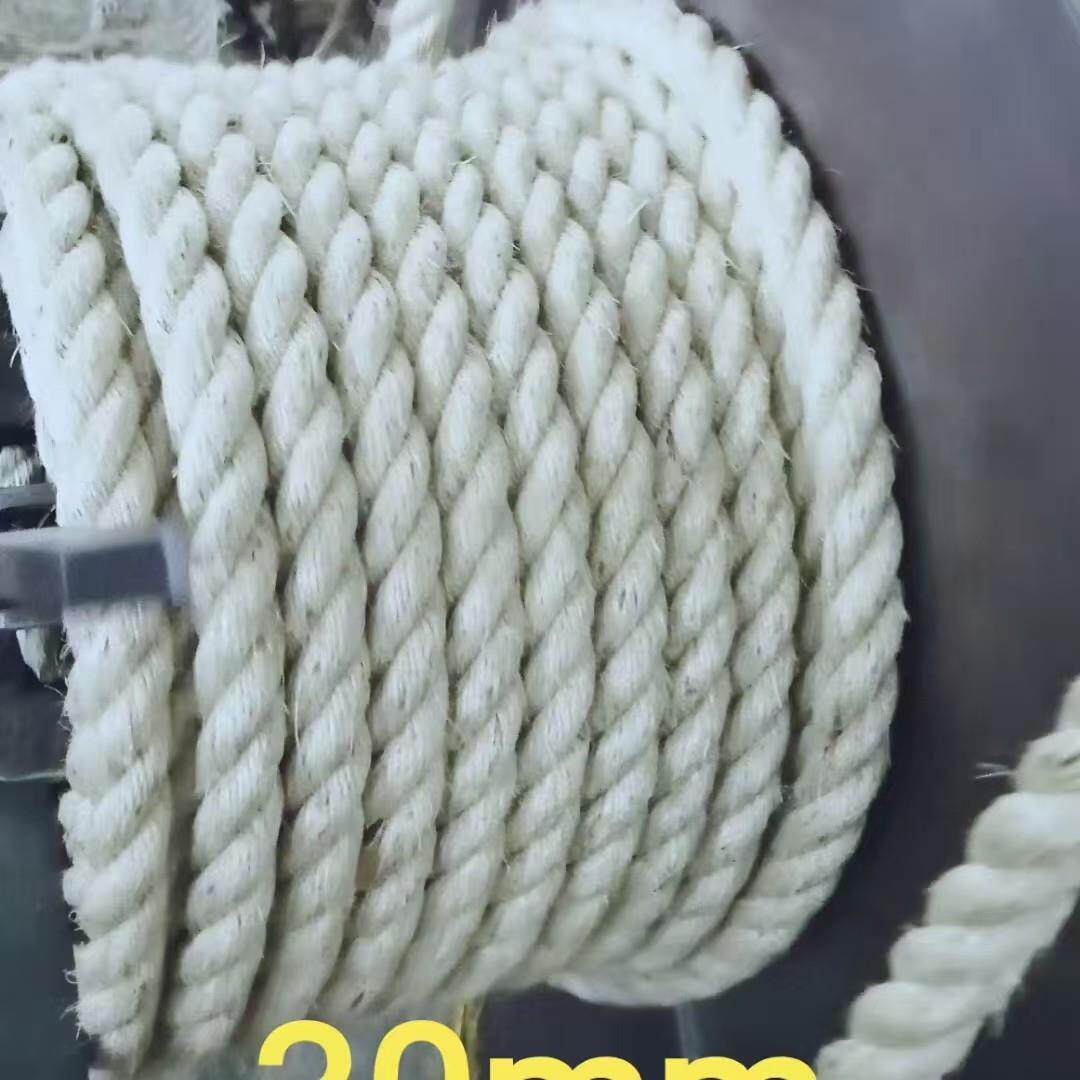 厂家供剑直麻绳,纯剑麻白棕003绳剑麻4绳爪猫绳船揽6mm~0mm