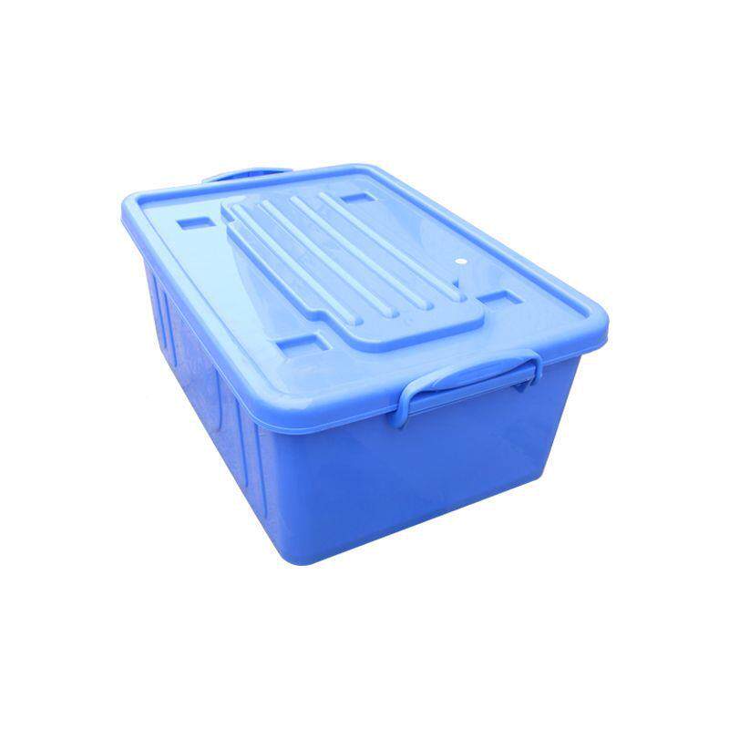加厚塑料转箱991带轮带盖餐周具箱物箱物储流运输箱胶洗碗箱收纳