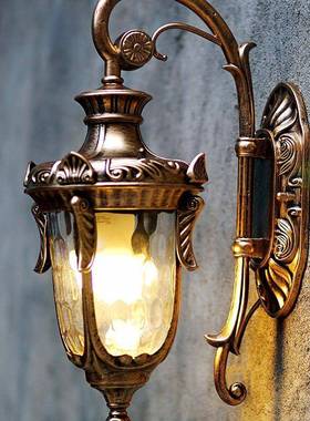 阳台AL102094外墙高端围户壁灯壁欧墙式美外式墙灯复古庭院防水室