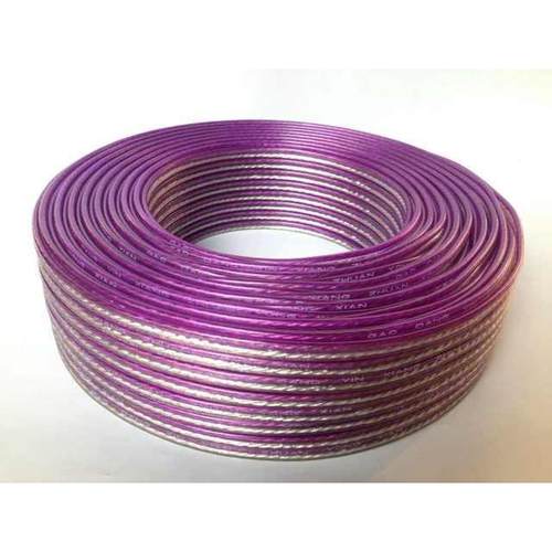 汽车型音响喇叭紫白30线080米THH铜包铝18GA