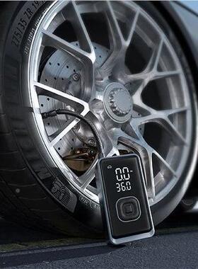 品热销无线车VXZ载充气泵电动智能新便携气式汽车车自行轮胎打泵