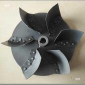 木工吸尘器配衡件吸尘机风页风铁ZUT叶轮风动机平风叶扇叶轮