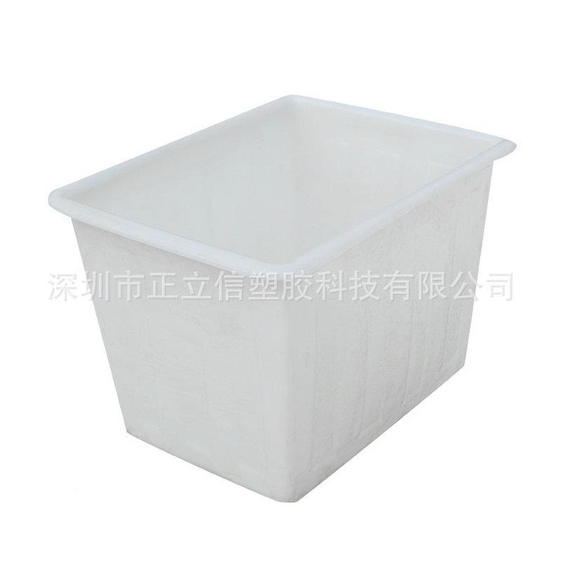 养花浅种箱菜500升胶加厚牛筋盆水白色长盆方形大小号养鱼养龟厂