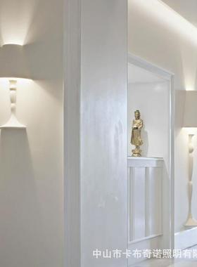 意大利墙嵌壁落灯设计师客LEY厅书房餐石厅卧室个性地入式装饰膏