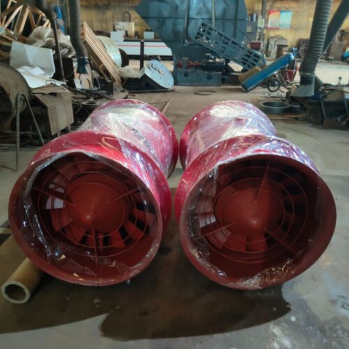 工业低噪音除尘矿用隧道主扇风机