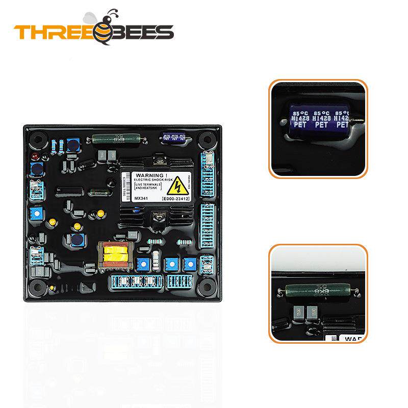 柴油发电机件AVRMX31稳压板ZPN自动压调节器E0电00-42配3412