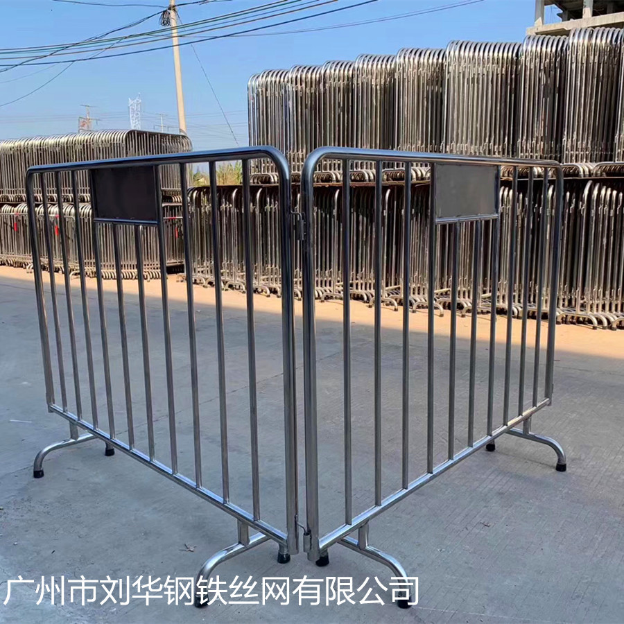 304不锈钢道路铁马护栏现货