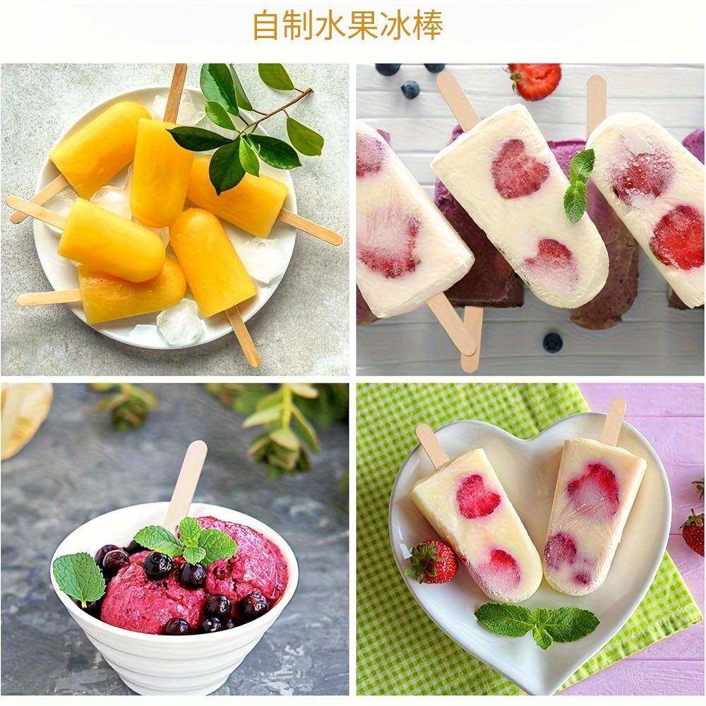 00002桦木直边糕棒冰棒棍DIY模型童儿手工木雪棒冰棒棒工艺棒