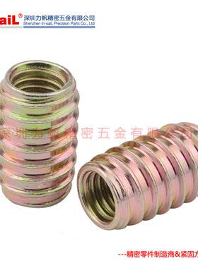 IN7螺965螺型自攻螺套家D具母内912外牙不锈钢套