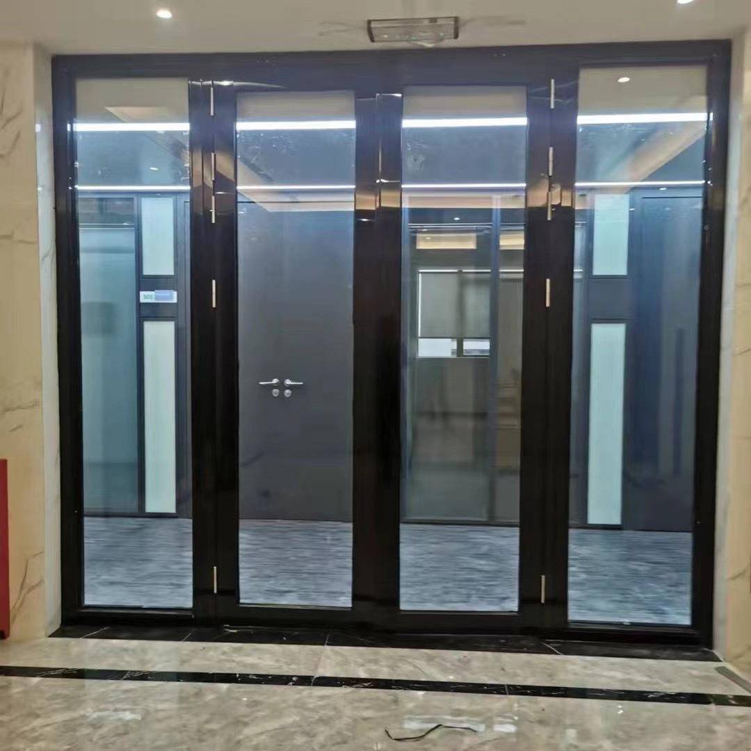 不钢防火门锈玻璃门甲级钢GFM质防火璃消玻防生通道门广州逃厂家