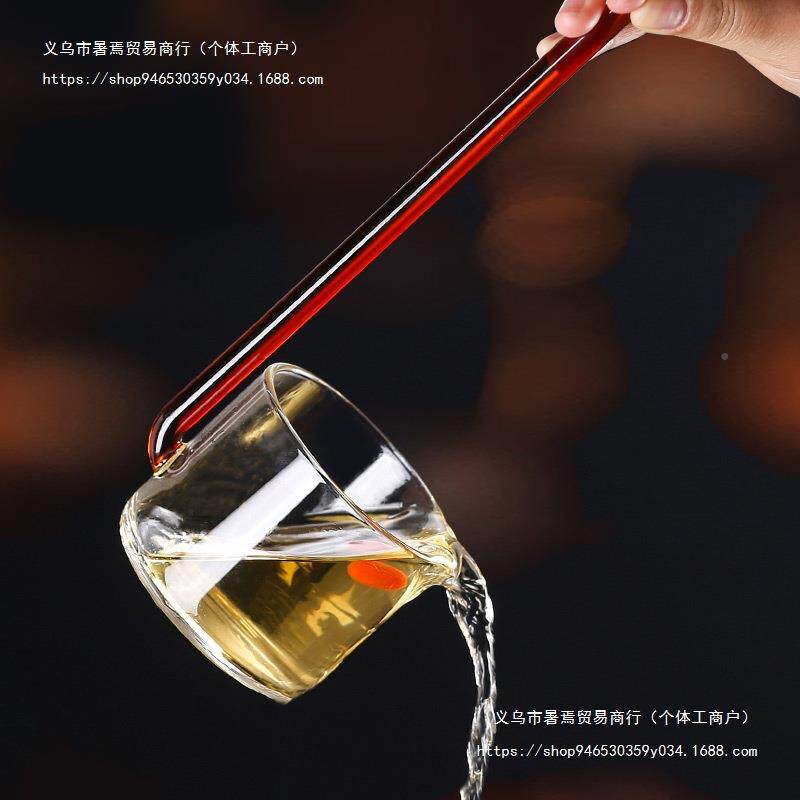 玻璃酒器吊酒提子1F97JHTM6两2半斤漏斗打家油提盛酒器量酒用舀酒